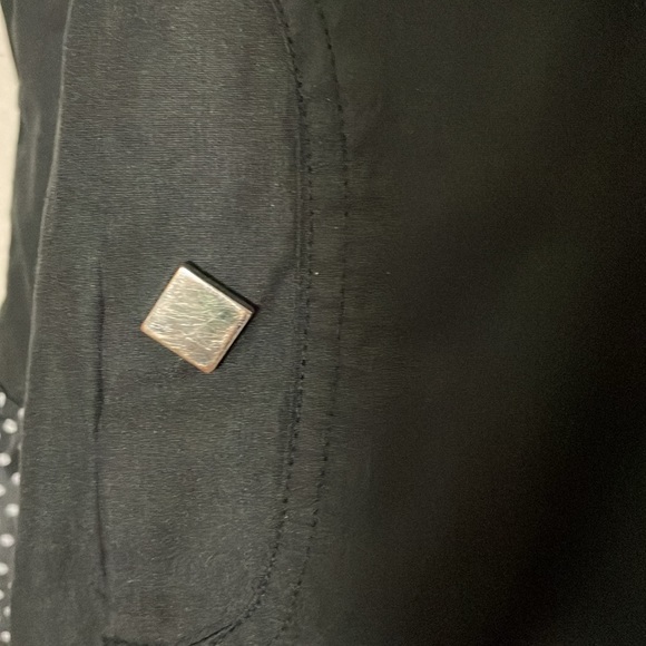 Women’s size medium black with polkadots totes jacket - Picture 5 of 15